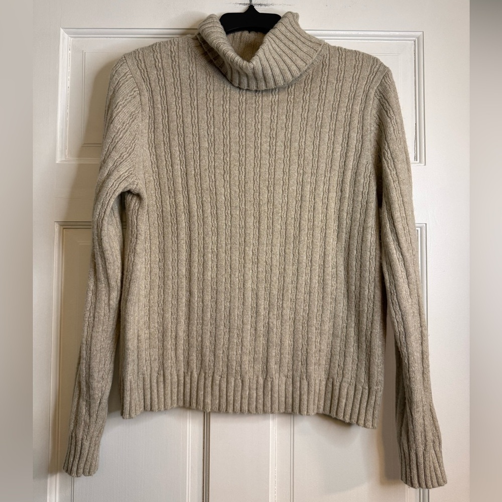 Pendleton Women’s Turtleneck Merino Wool Cashmere Blend Sweater